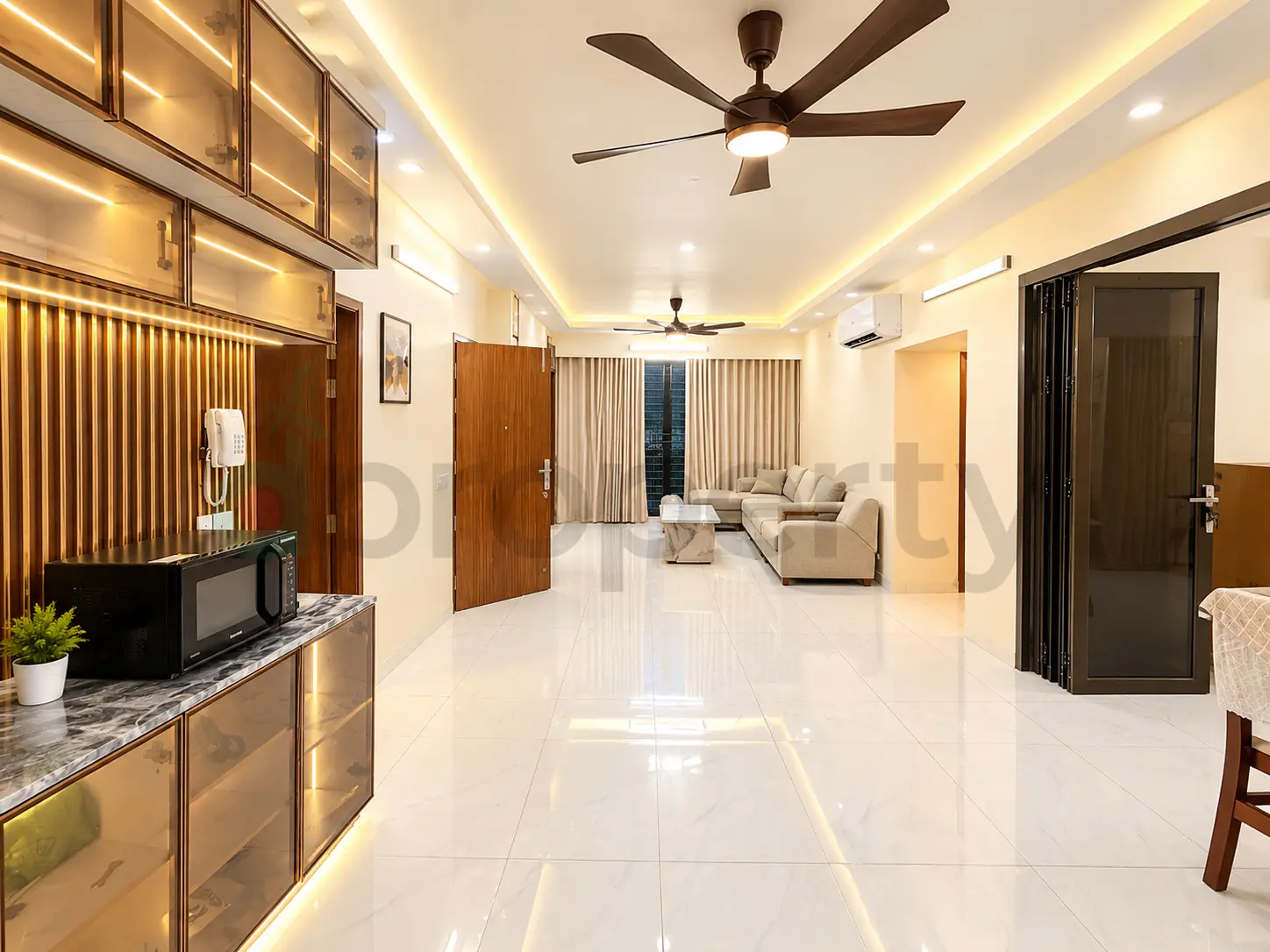 2500 SFT Brand New Corner Fully Furnished Apartment Rent at 2nd Floor Uttara