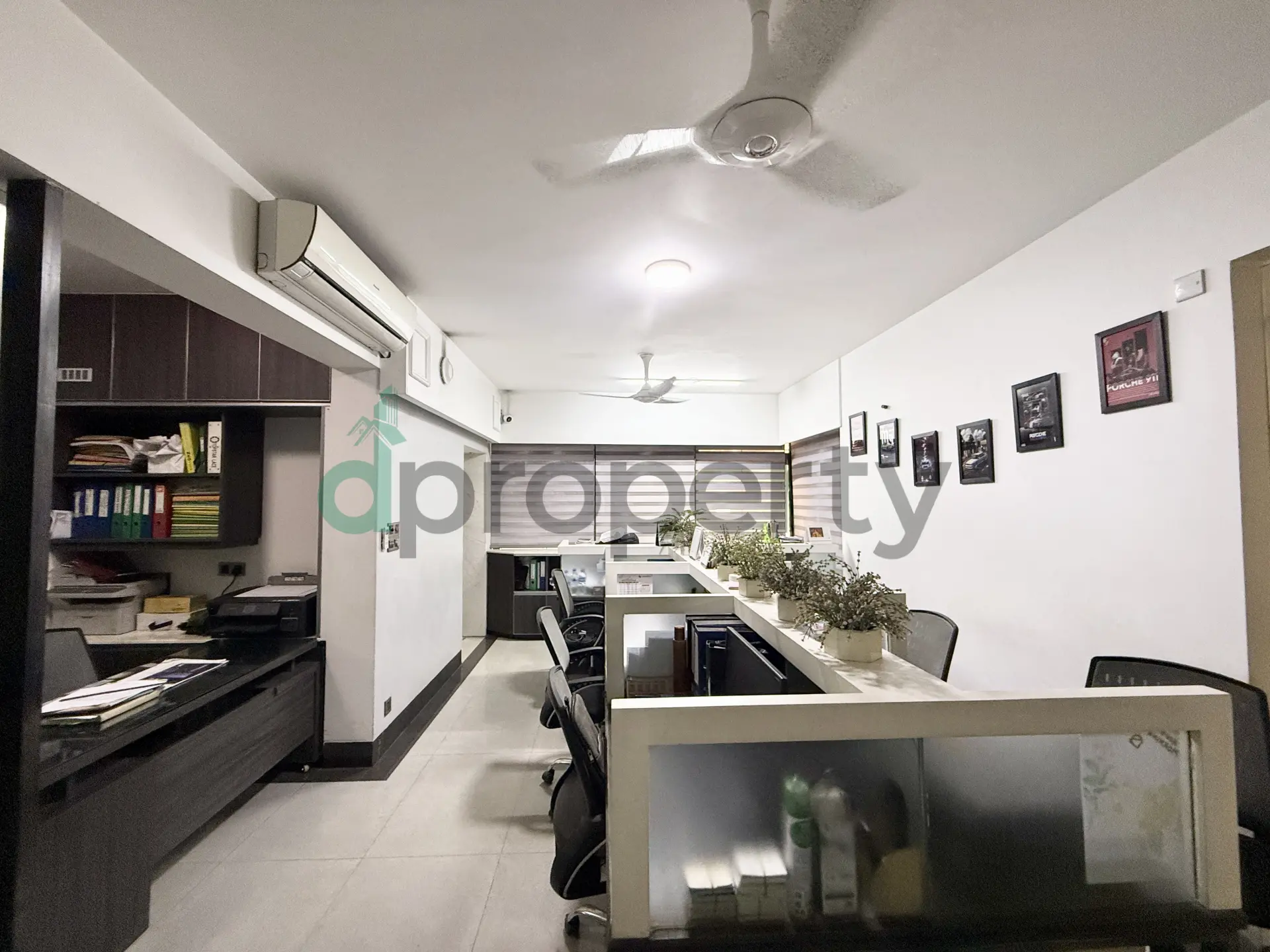 2500 SFT Full Furnished Office rent at First Floor