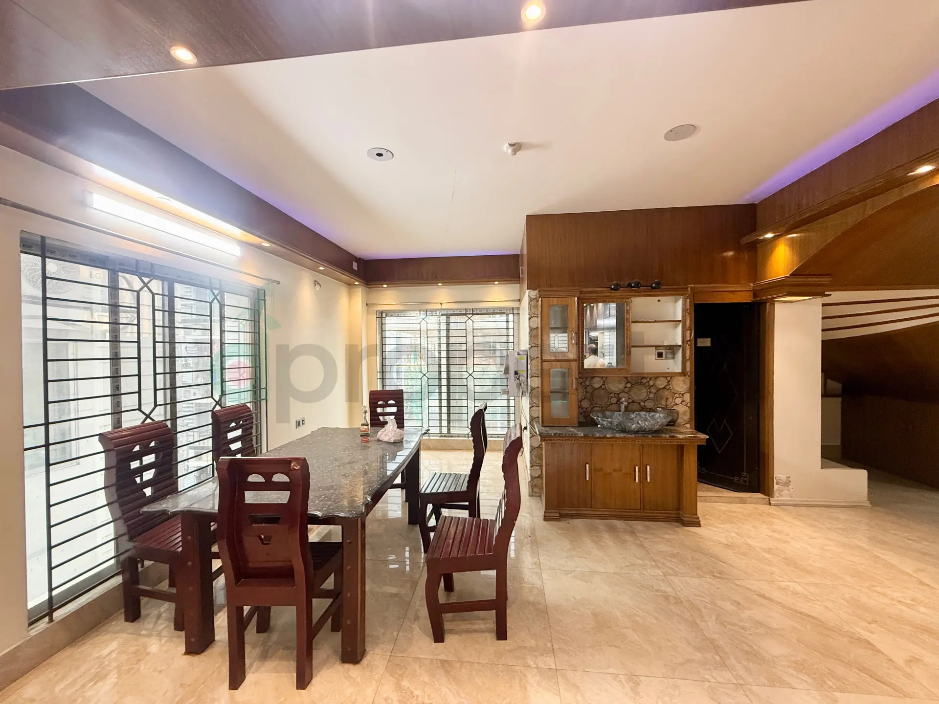 3200 SFT Luxurious Semi Furnished Duplex South Face Flat Rent at Bashundhara R/A